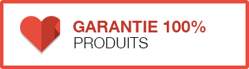 Garantie 100% produits